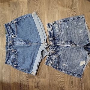 NWT Wild Fable High Rise Mom Shorts sz 8